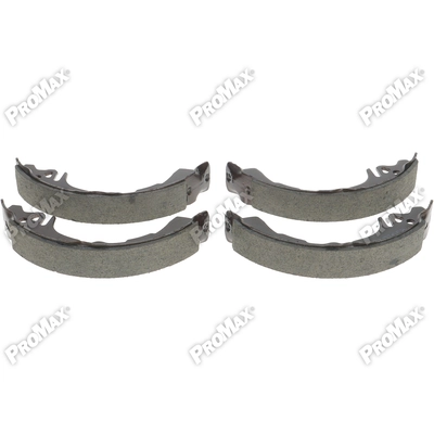 Rear New Brake Shoes by PROMAX - 12-754 pa2