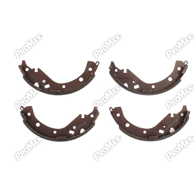 Rear New Brake Shoes by PROMAX - 12-911 pa2