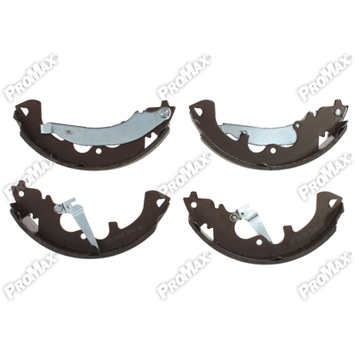 Rear New Brake Shoes by PROMAX - 12-936L pa2