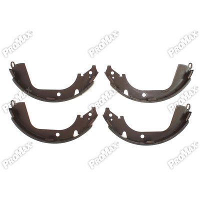 Rear New Brake Shoes by PROMAX - 12-960 pa2