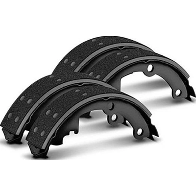 Rear New Brake Shoes by WAGNER - Z711 pa4