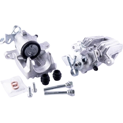 Rear New Caliper Left by HELLA PAGID - 355784591 pa4