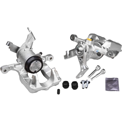 Rear New Caliper Left by HELLA PAGID - 355799331 pa1