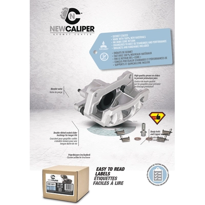 NEW CALIPER - CN4359 - Rear Left New Caliper pa1