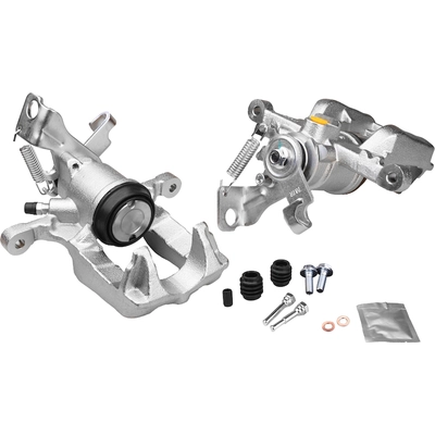 Rear New Caliper Right by HELLA PAGID - 355799341 pa1
