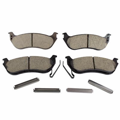 Rear Organic Pads by MOTORCRAFT - BR1109B pa3