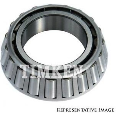 Rear Outer Bearing by TIMKEN - 47686 pa2