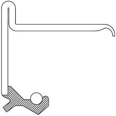 Rear Output Shaft Seal by NATIONAL OIL SEALS - 9613S pa6