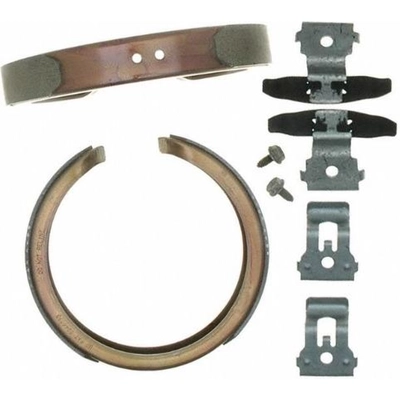 ACDELCO - 17781B - Bonded Rear Parking Brake Shoes pa5