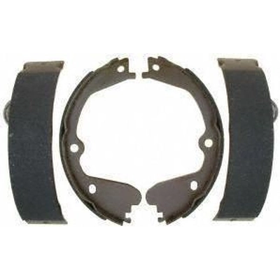 Rear Parking Brake Shoes by ACDELCO PROFESSIONAL - 17973B pa1