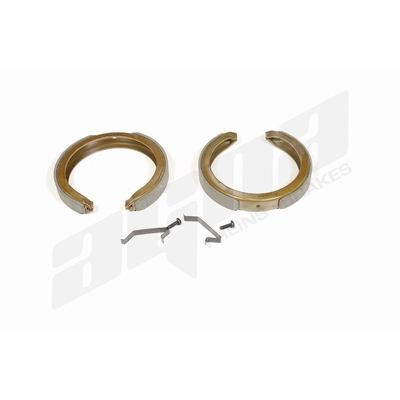 Rear Parking Brake Shoes by AGNA BRAKES - NB770 pa1