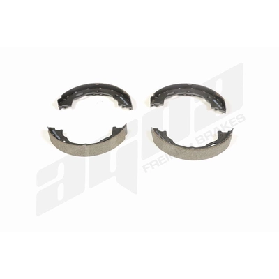 Rear Parking Brake Shoes by AGNA BRAKES - NB809 pa1