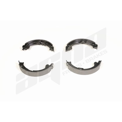 Rear Parking Brake Shoes by AGNA BRAKES - NB812 pa1