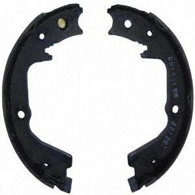 Rear Parking Brake Shoes by BENDIX - 758 pa3