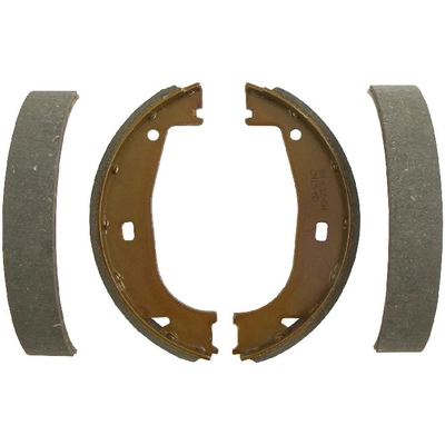 Rear Parking Brake Shoes by BENDIX - 818 pa1