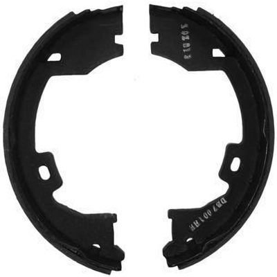 Rear Parking Brake Shoes by BENDIX - 854 pa3