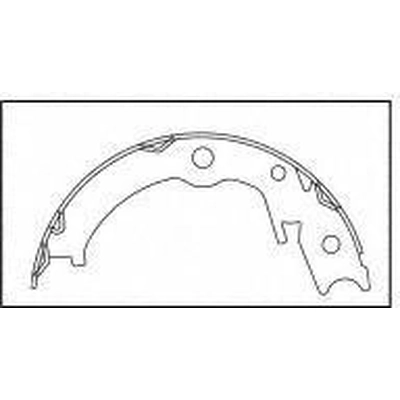 Rear Parking Brake Shoes by CENTRIC PARTS - 111.08881 pa1