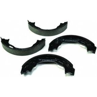 Rear Parking Brake Shoes by HELLA PAGID - 355050451 pa4