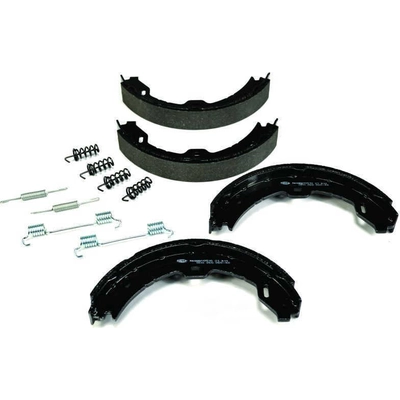 Rear Parking Brake Shoes by HELLA PAGID - 355050481 pa1