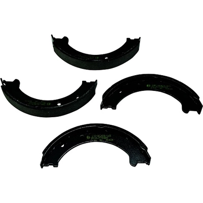 Rear Parking Brake Shoes by HELLA PAGID - 355050581 pa4