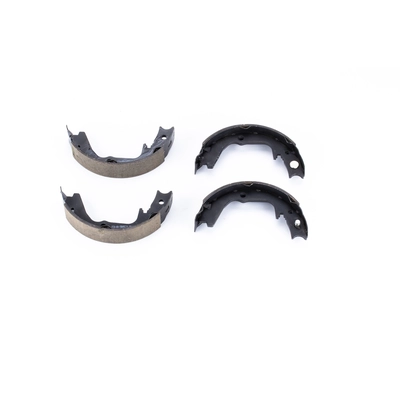 Rear Parking Brake Shoes by POWER STOP - B758 pa1