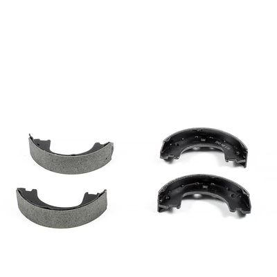 Rear Parking Brake Shoes by POWER STOP - B940 pa2