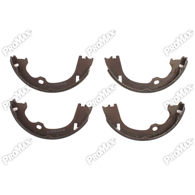 Rear Parking Brake Shoes by PROMAX - 12-1023 pa2