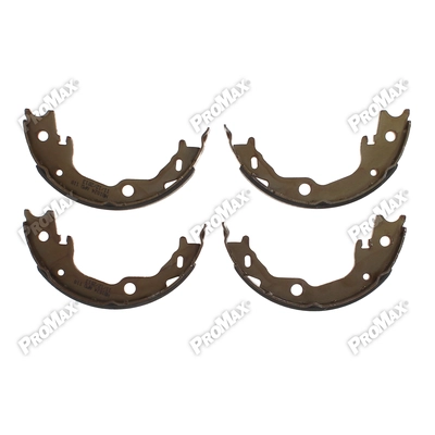 Rear Parking Brake Shoes by PROMAX - 12-1024 pa2