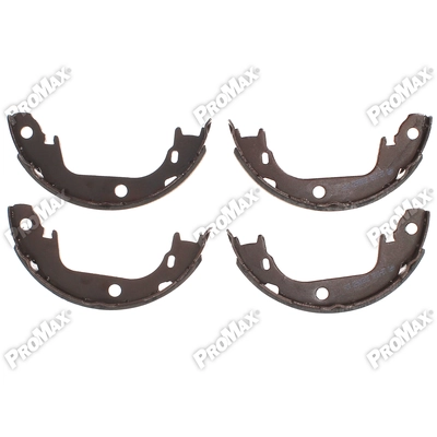 Rear Parking Brake Shoes by PROMAX - 12-1031 pa2