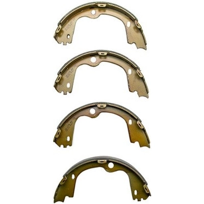 Rear Parking Brake Shoes by PROMAX - 12-1078 pa2