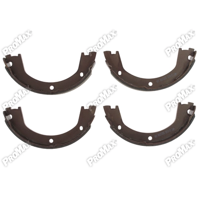 Rear Parking Brake Shoes by PROMAX - 12-1118 pa2