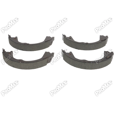 Rear Parking Brake Shoes by PROMAX - 12-981 pa2