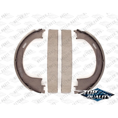 Rear Parking Brake Shoes by TOP QUALITY - NB-752B pa2