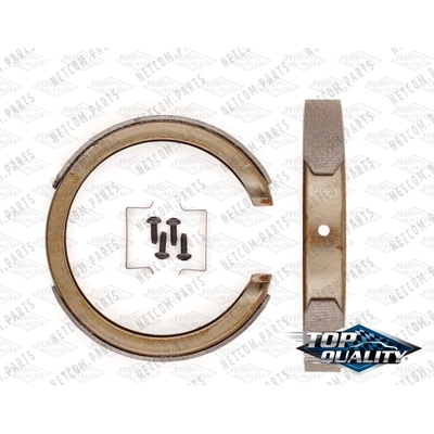 Rear Parking Brake Shoes by TOP QUALITY - NB-770B pa2