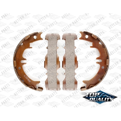 Rear Parking Brake Shoes by TOP QUALITY - NB-846B pa2