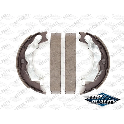 Rear Parking Brake Shoes by TOP QUALITY - NB-888B pa1