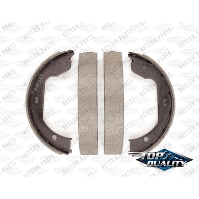 Rear Parking Brake Shoes by TOP QUALITY - NB-890B pa1