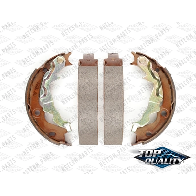 Rear Parking Brake Shoes by TOP QUALITY - NB-914B pa1