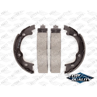 Rear Parking Brake Shoes by TOP QUALITY - NB-935B pa1