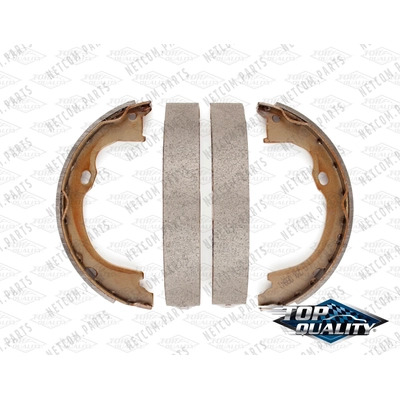 Rear Parking Brake Shoes by TOP QUALITY - NB-941B pa2