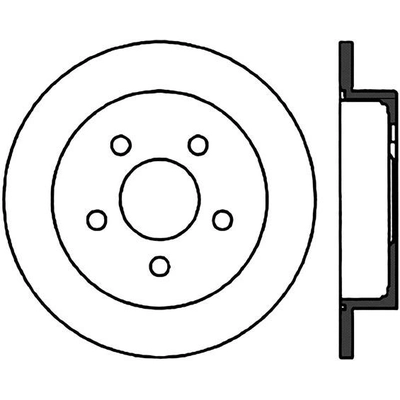 Rear Performance Rotor by STOPTECH - 127.62058R pa10