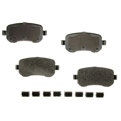 Rear Premium Ceramic Pads by AGNA BRAKES - CXD1021 pa1