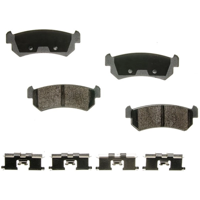 AGNA BRAKES - CXD1036 - Rear Disc Brake Pad Set pa1