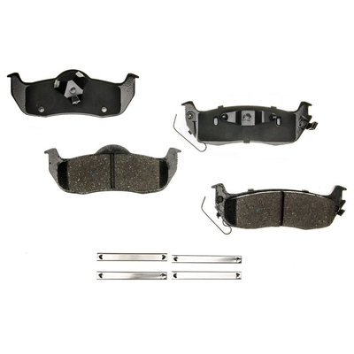 AGNA BRAKES - CXD1041 - Rear Disc Brake Pad Set pa1