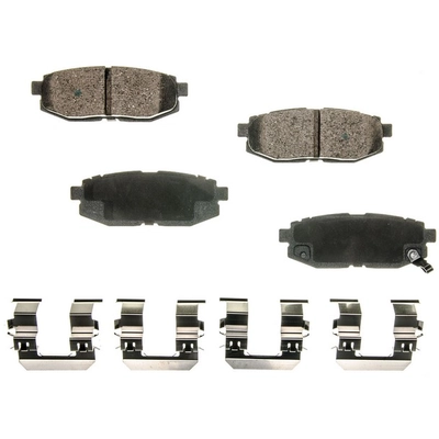 AGNA BRAKES - CXD1124 - Rear Disc Brake Pad Set pa1