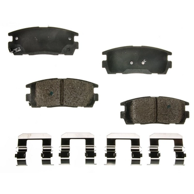 AGNA BRAKES - CXD1275 - Rear Disc Brake Pad Set pa1