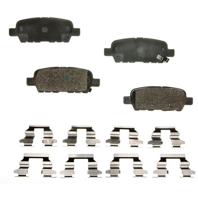 Rear Premium Ceramic Pads by AGNA BRAKES - CXD1288 pa1