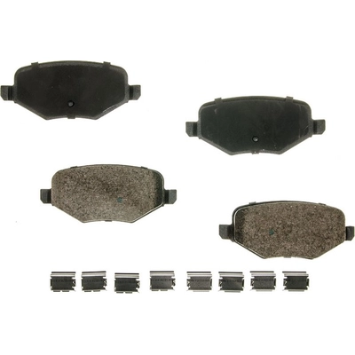 AGNA BRAKES - CXD1377 - Rear Premium Ceramic Disc Brake Pad Set pa1
