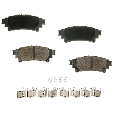 AGNA BRAKES - CXD1391 - Rear Premium Ceramic Disc Brake Pad Set pa1