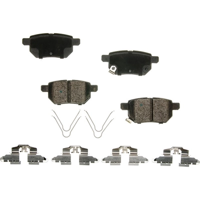 AGNA BRAKES - CXD1423 - Rear Premium Ceramic Disc Brake Pad Set pa1